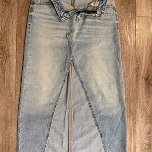 American Eagle Outfitters Light Blue Denim Skirt